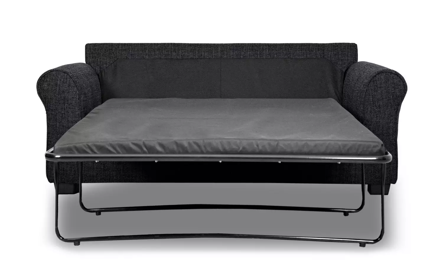 Argos Home Lisbon Fabric 2 Seater Sofa Bed - Charcoal