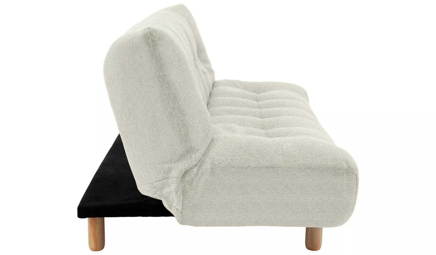 Habitat Kota 3 Seater Boucle Clic Clac Sofa Bed - Cream