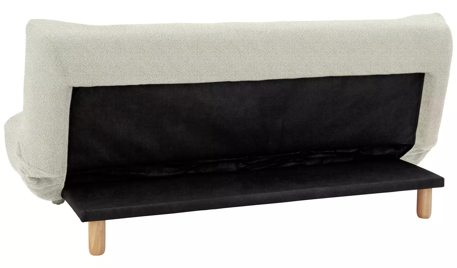 Habitat Kota 3 Seater Boucle Clic Clac Sofa Bed - Cream