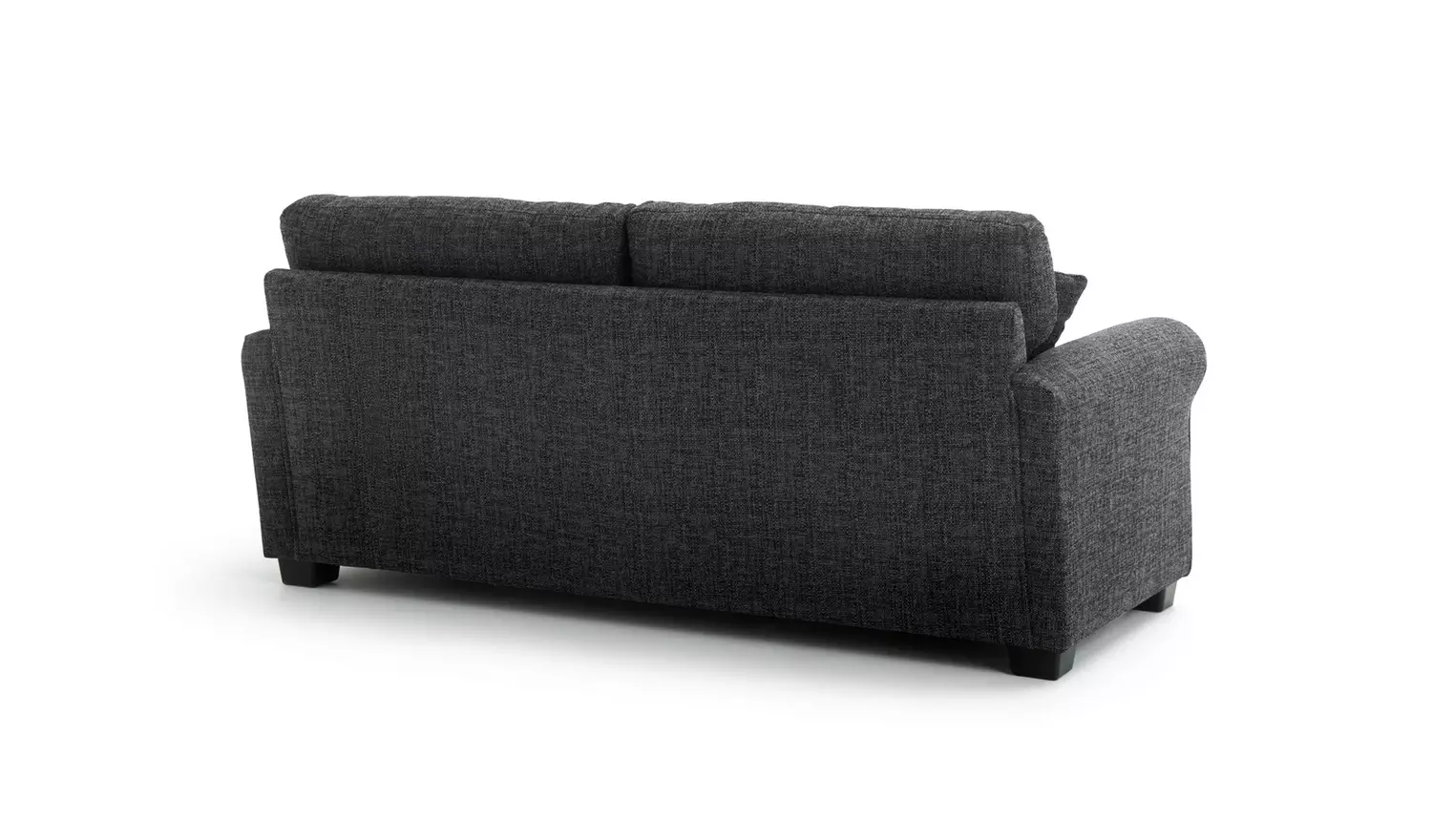 Argos Home Lisbon Fabric Chair & 3 Seater Sofa - Charcoal
