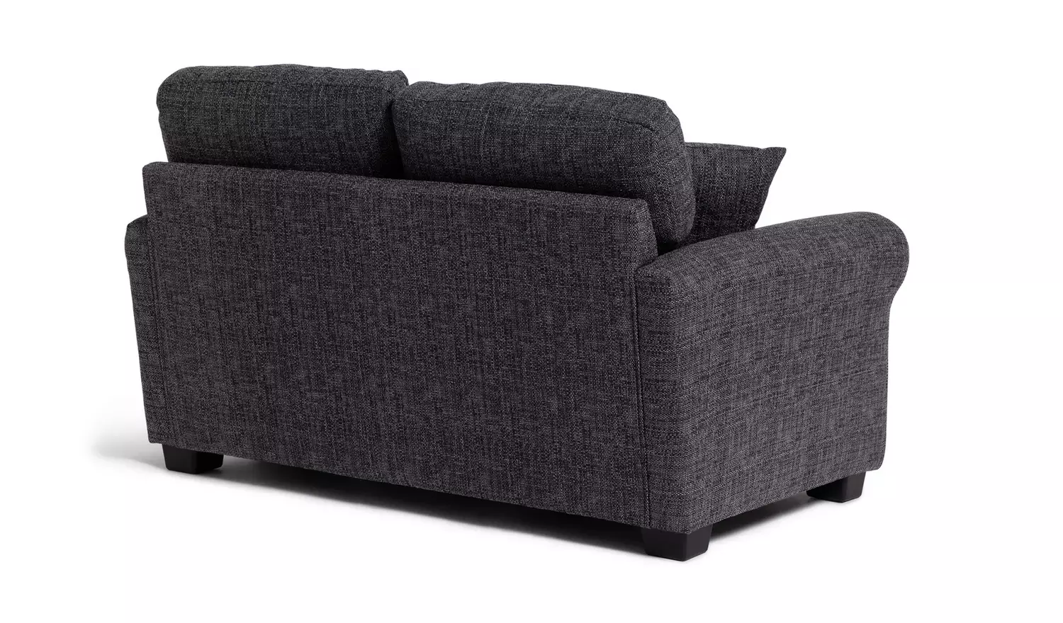 Argos Home Lisbon Fabric Chair & 2 Seater Sofa - Charcoal