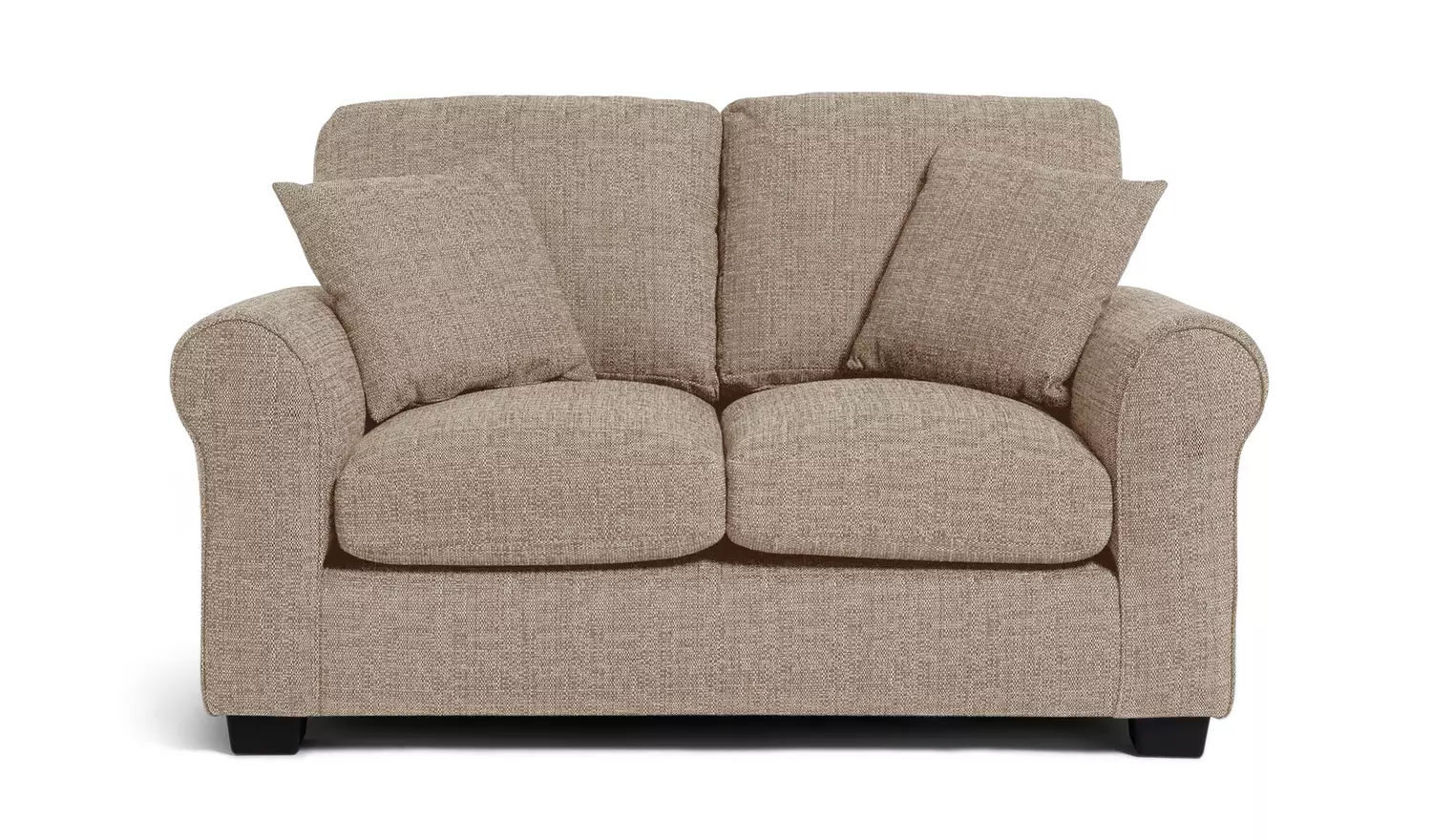 Argos Home Lisbon Fabric 2 Seater & 3 Seater Sofa - Stone