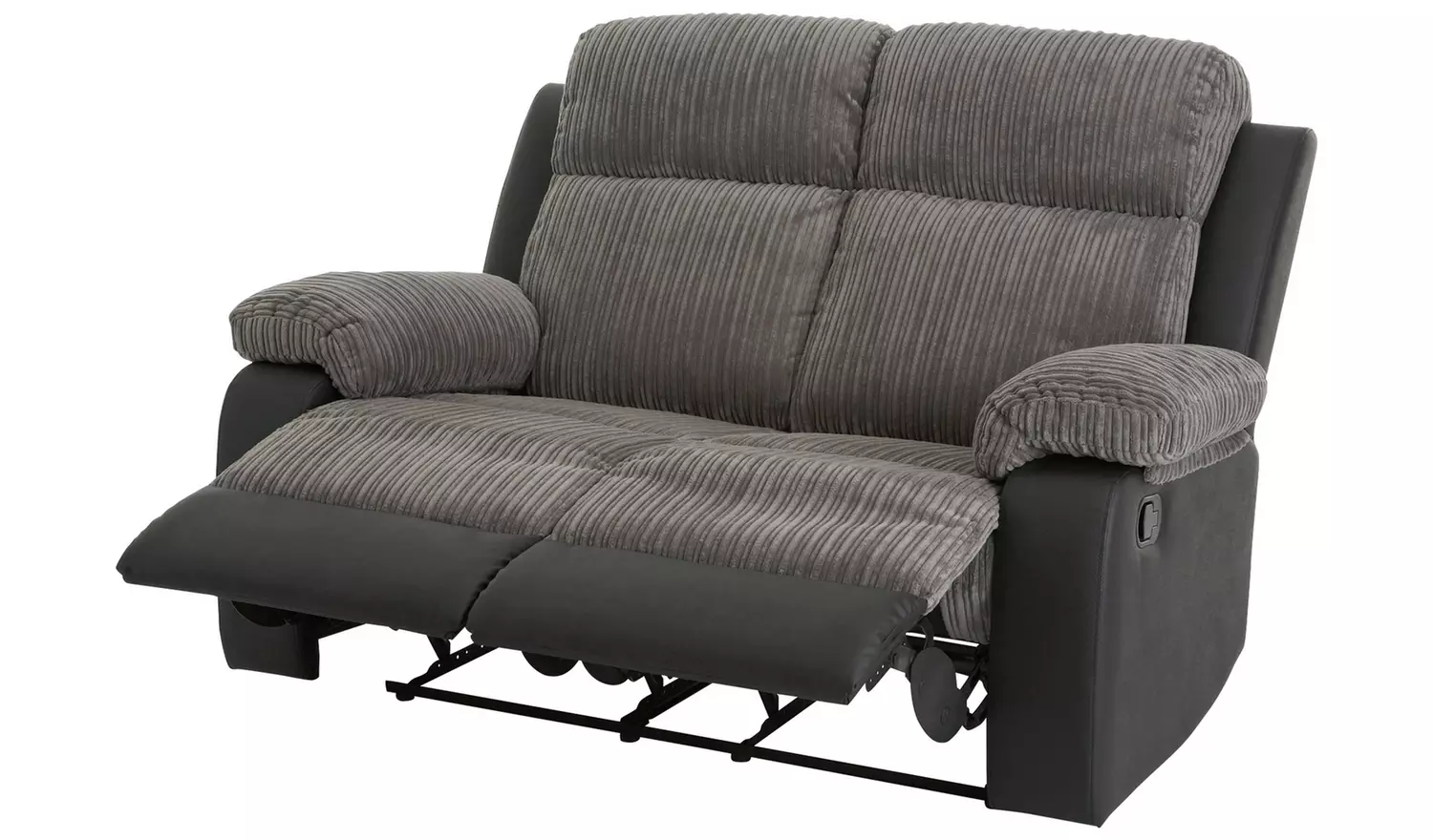 Argos Home Bradley 2 & 3 Seater Recliner Sofa - Charcoal