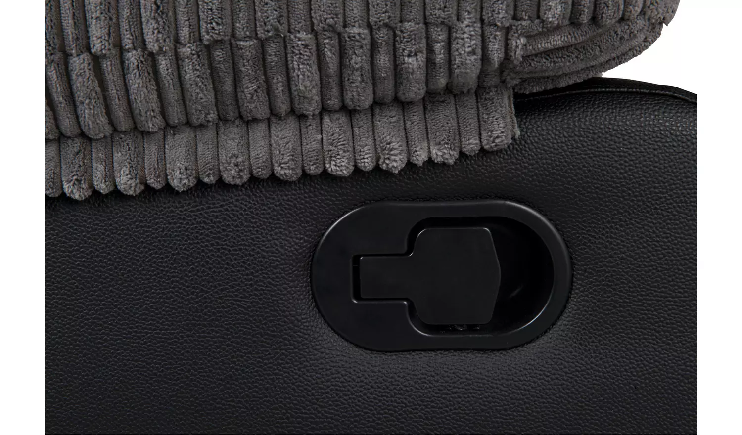 Argos Home Bradley 2 & 3 Seater Recliner Sofa - Charcoal