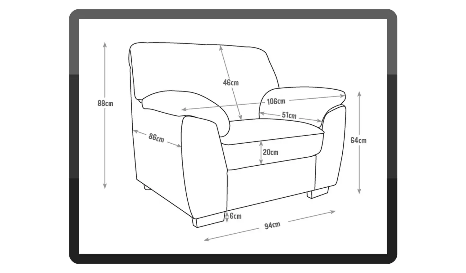 Argos Home Milano Leather Chair and 2 Seater Sofa - Ivory