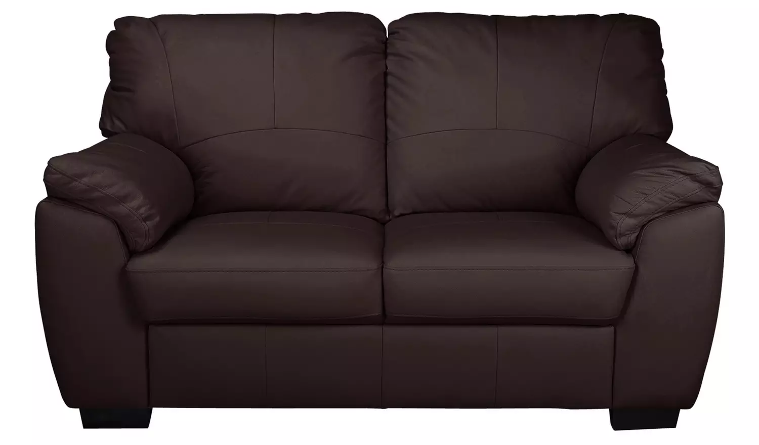 Argos Home Milano Leather 2 & 3 Seater Sofas - Chocolate