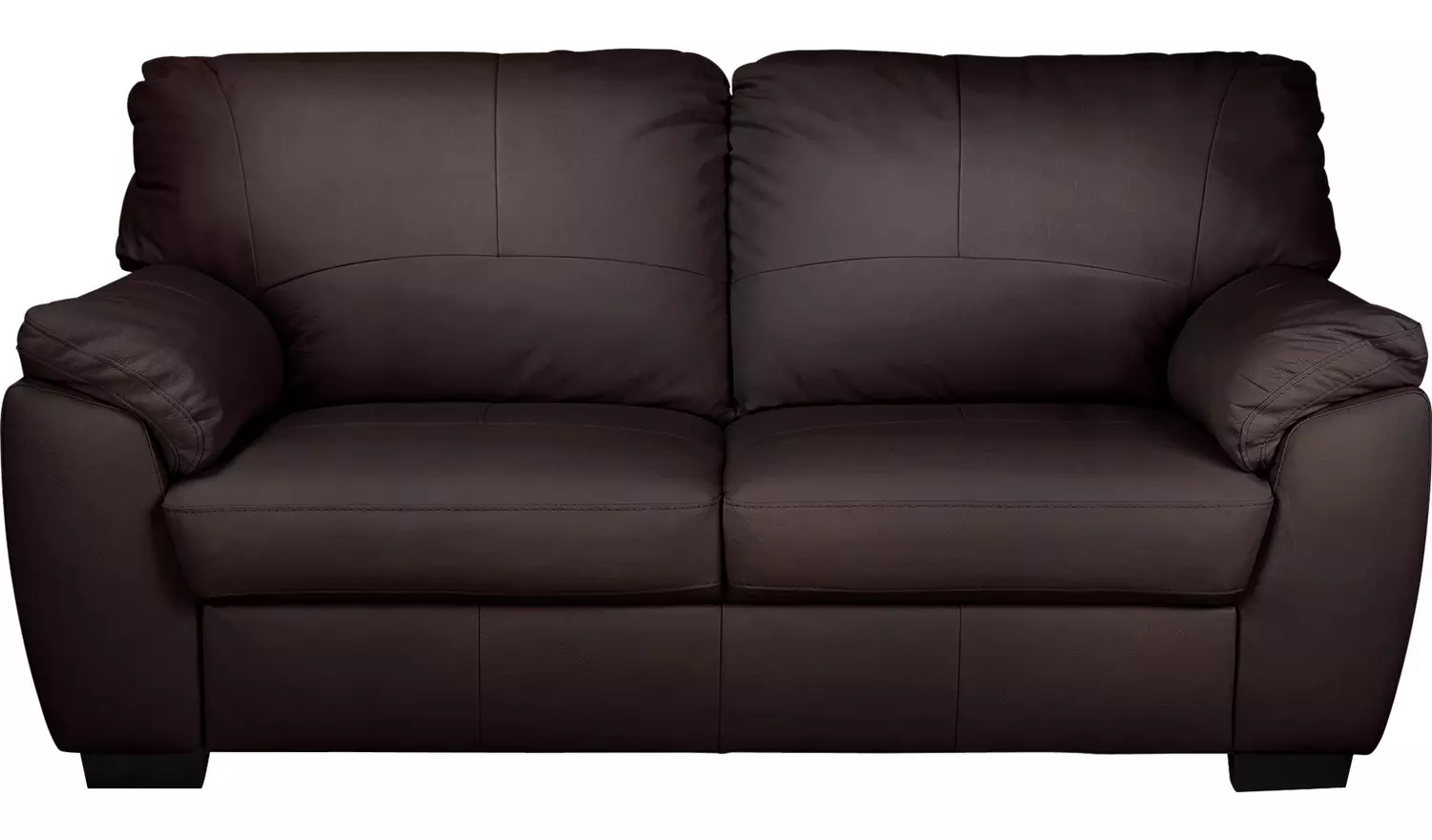 Argos Home Milano Leather 2 & 3 Seater Sofas - Chocolate