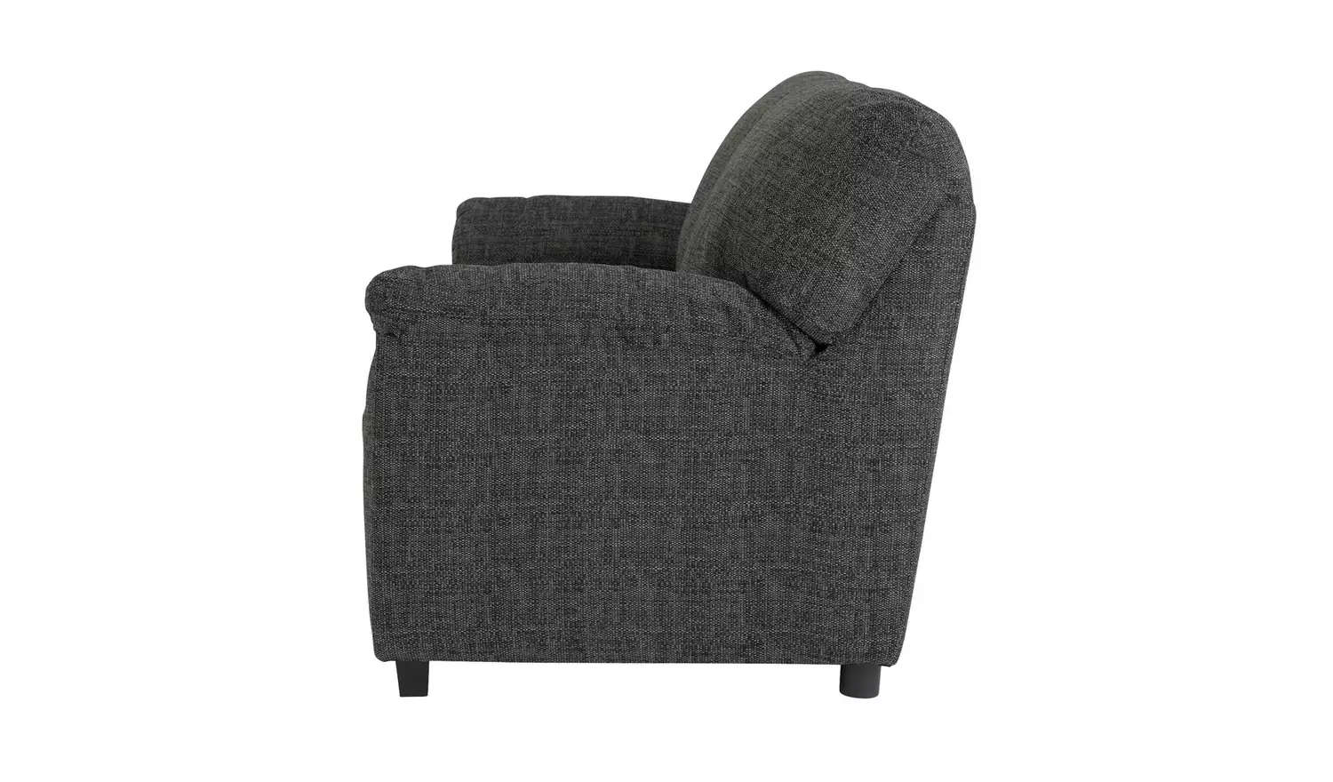 Argos Home Milano Pair of Fabric 2 Seater Sofa - Charcoal