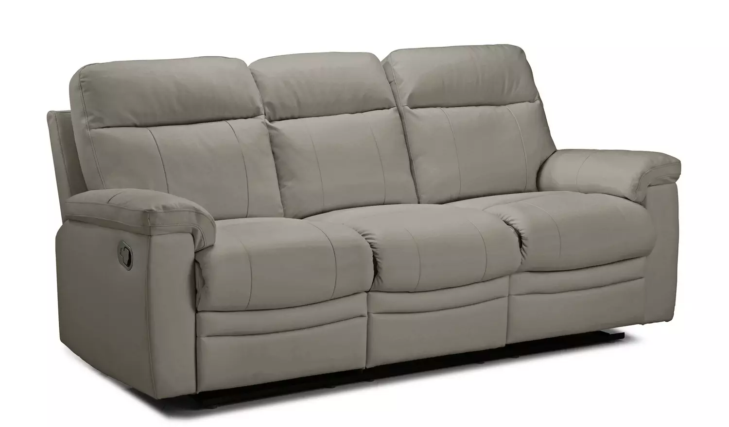 Argos Home Paolo 2 & 3 Seater Manual Recliner Sofas - Grey