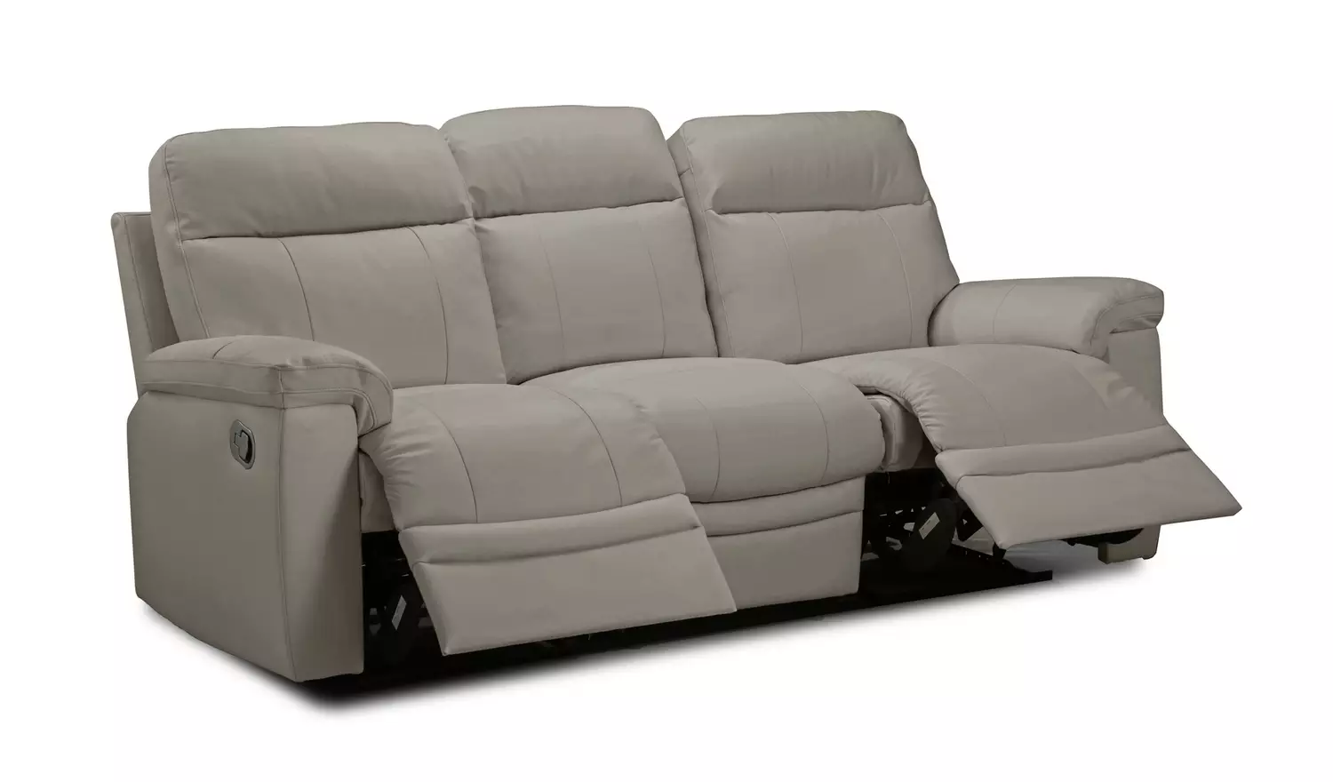 Argos Home Paolo 2 & 3 Seater Manual Recliner Sofas - Grey