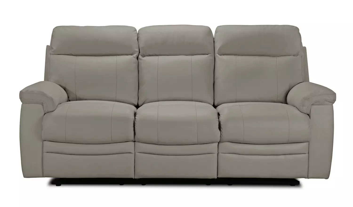 Argos Home Paolo Chair & 3 Seater Manual Recliner Sofa -Grey