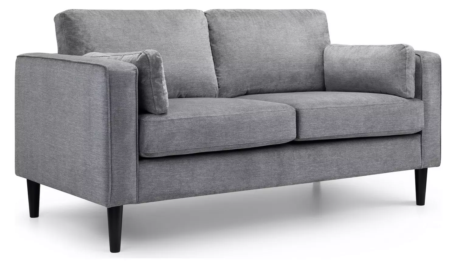 Julian Bowen Hayward Fabric 2 Seater Sofa - Grey