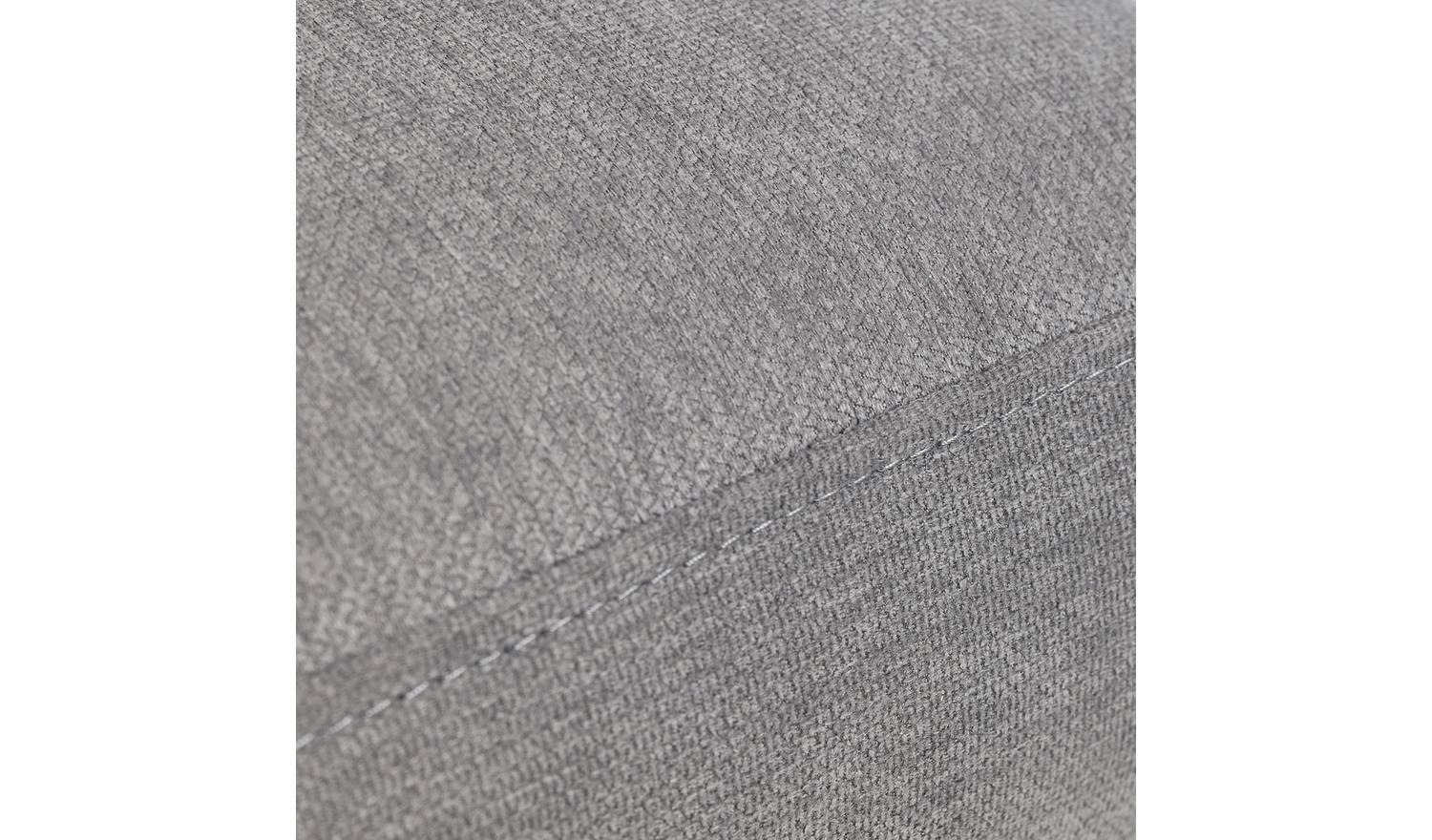 Julian Bowen Monza Fabric 2 Seater Sofa - Light Grey