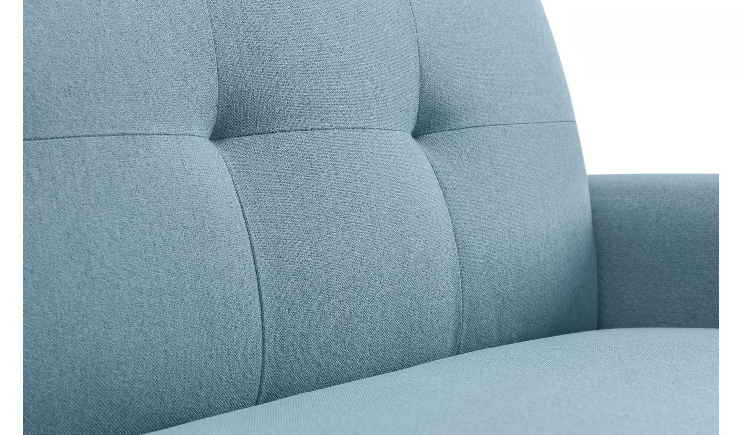 Julian Bowen Monza Fabric 2 Seater Sofa - Blue