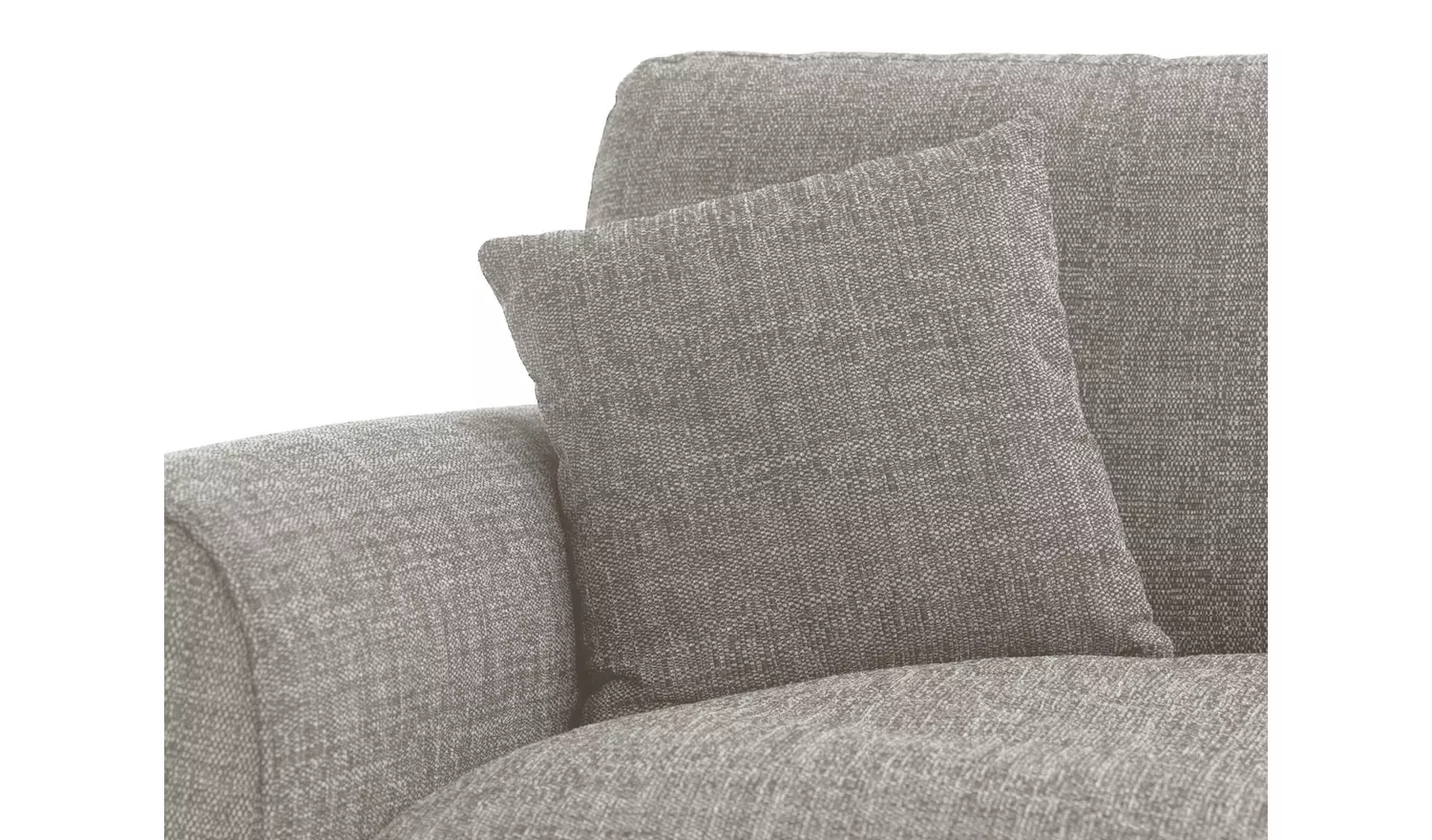 Argos Home Lisbon Fabric 3 Seater Sofa - Grey