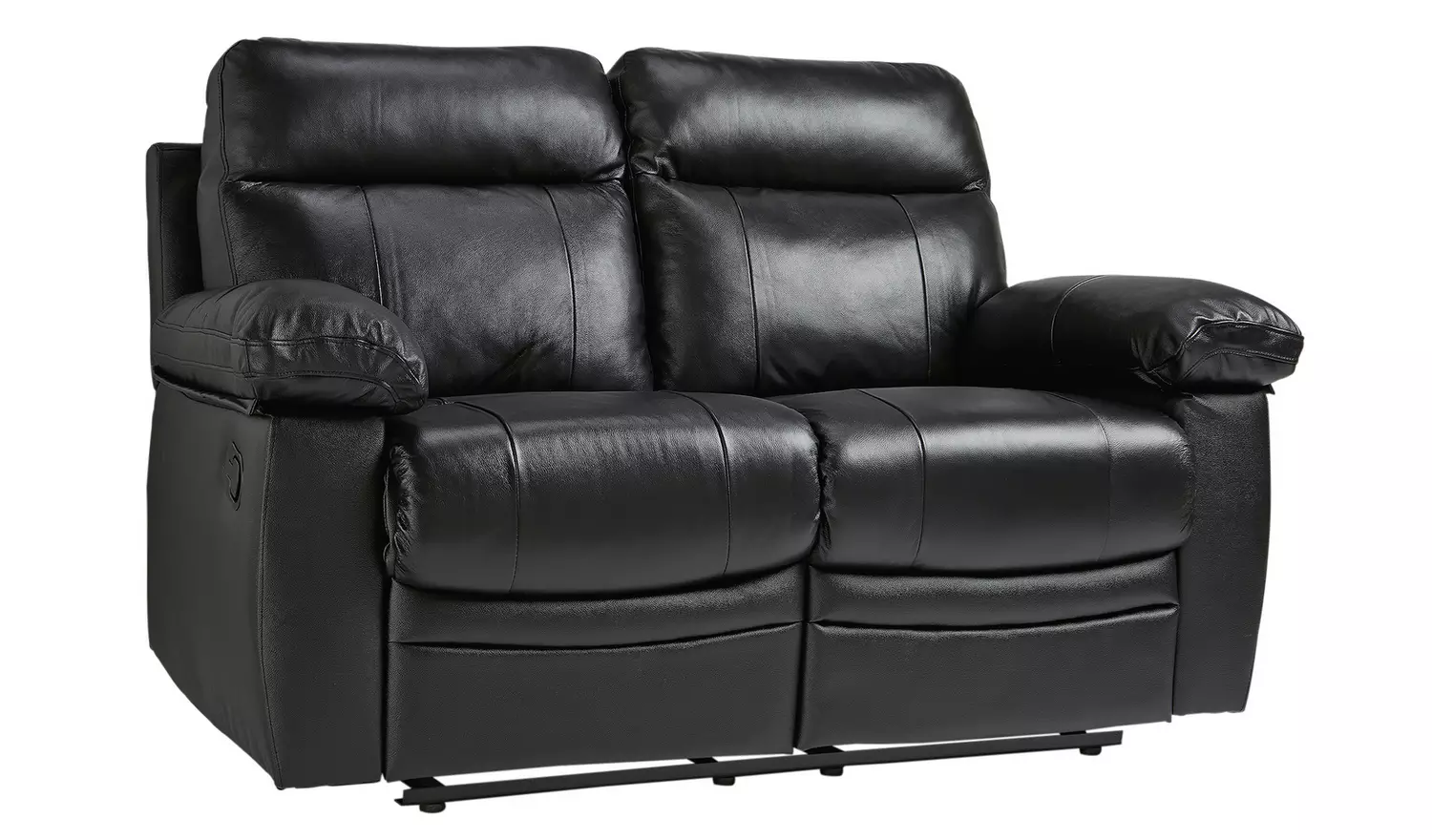 Argos Home New Paolo 2 Seater Manual Recliner Sofa - Black