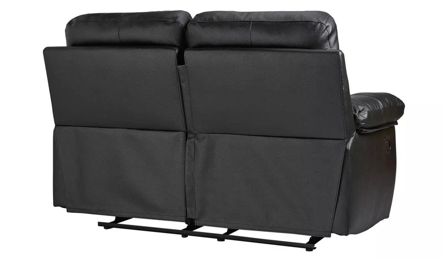 Argos Home New Paolo 2 Seater Manual Recliner Sofa - Black