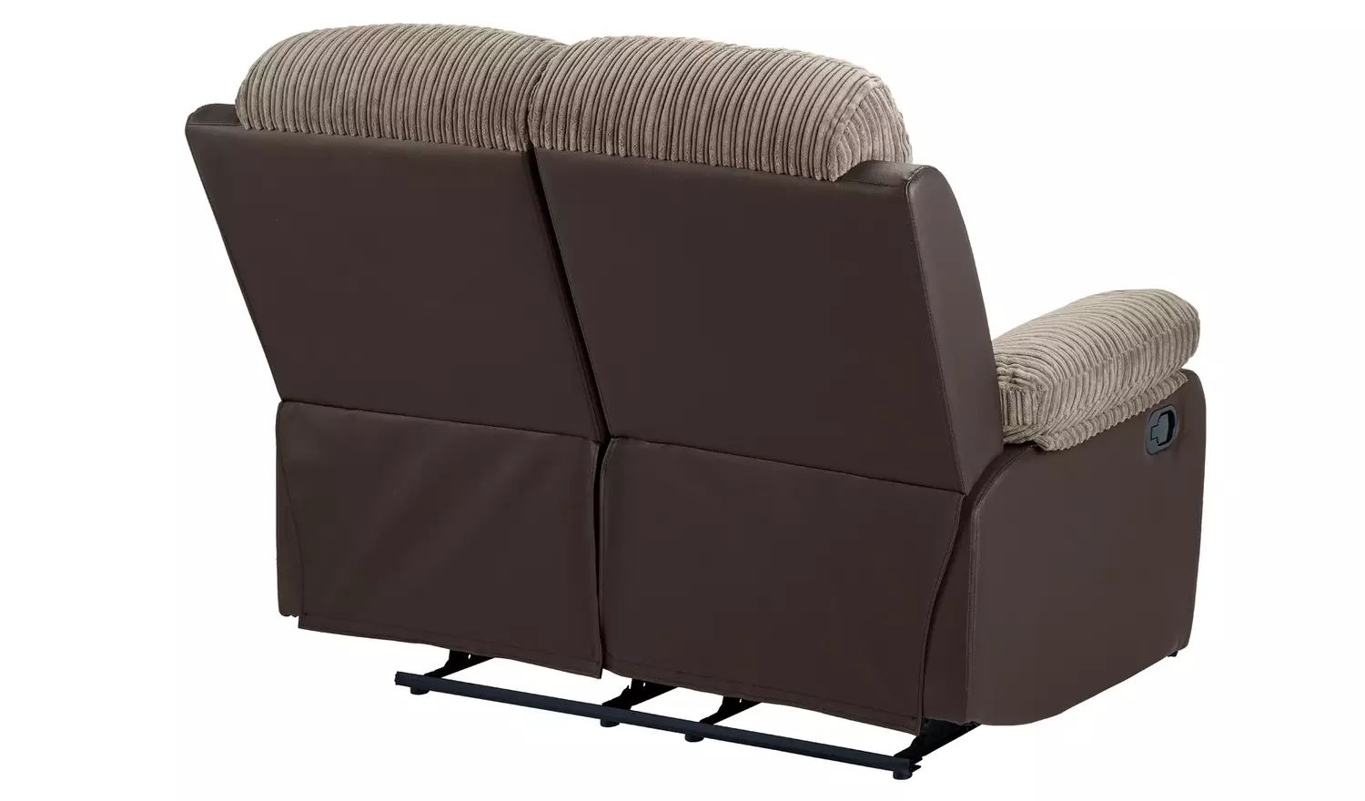 Argos Home Bradley Fabric 2 Seater Recliner Sofa - Natural