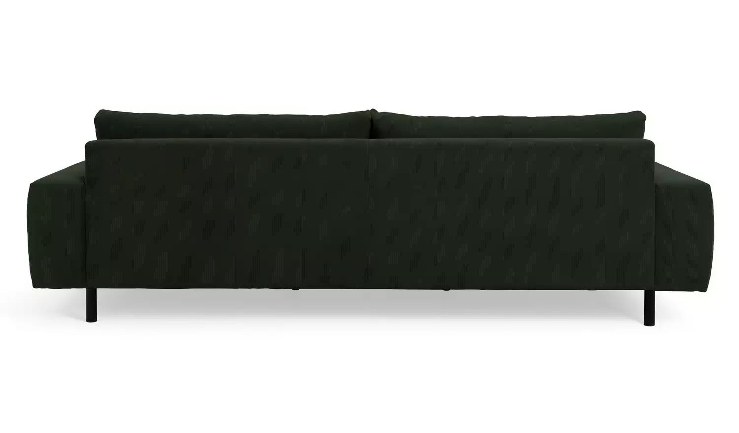 Habitat Julien Fabric 4 Seater Sofa - Dark Green