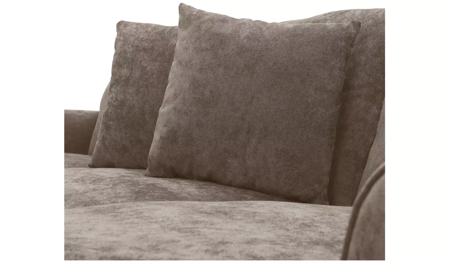 Argos Home Taylor Fabric Right Corner Chaise Sofa - Mink