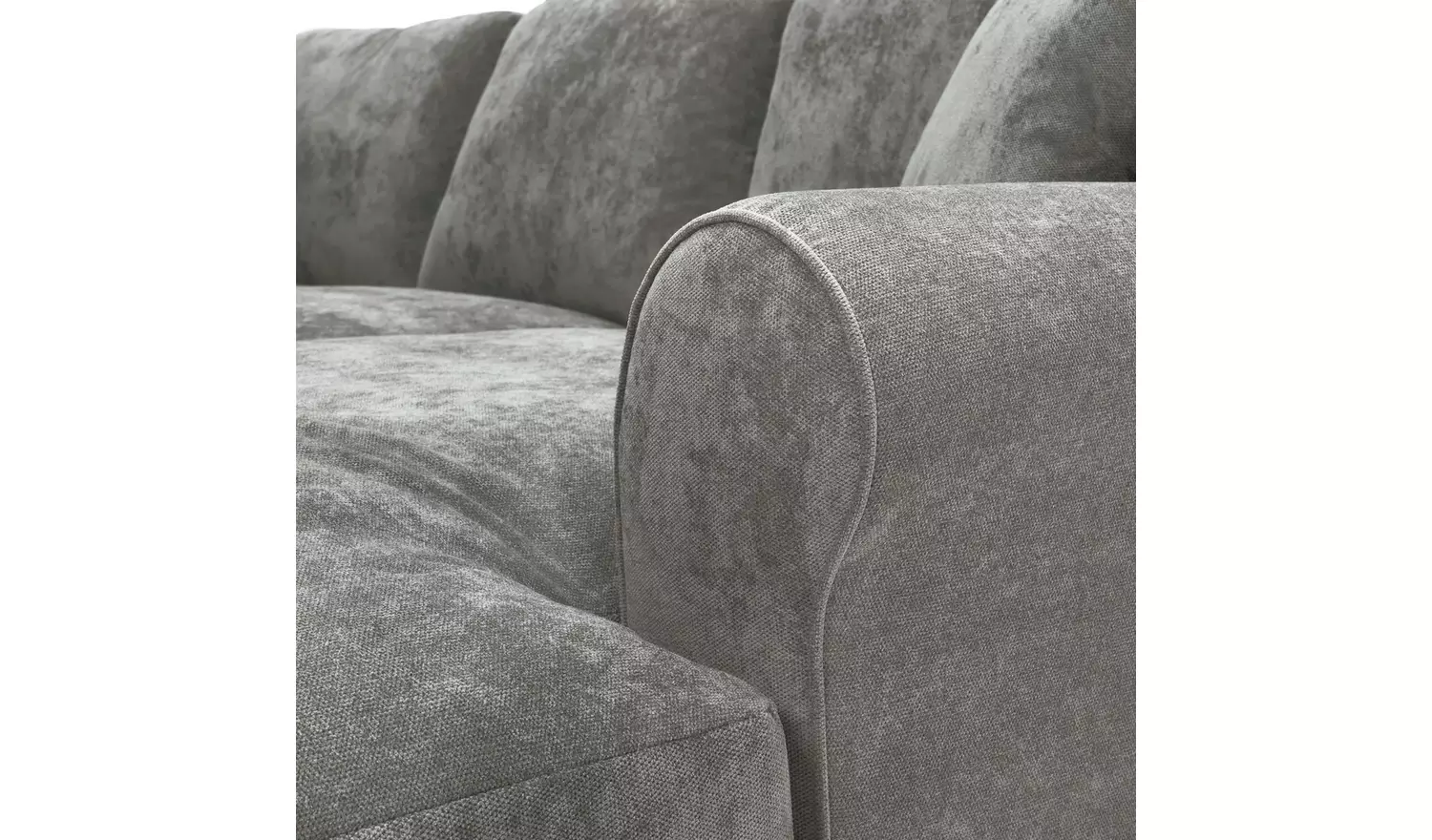 Argos Home Taylor Fabric Right Hand Corner Sofa - Grey