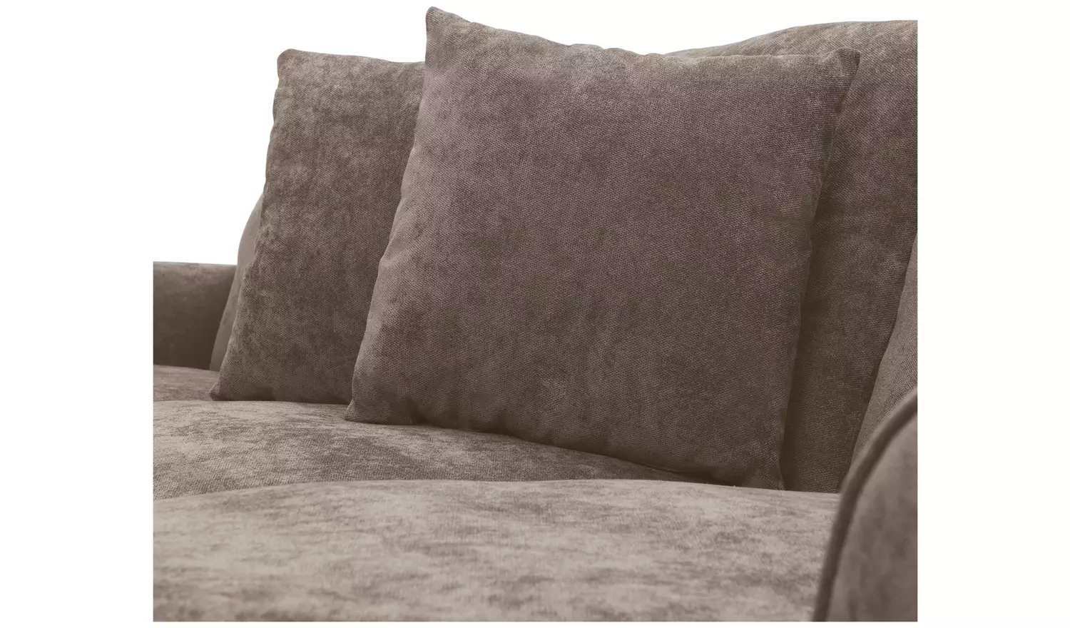 Argos Home Taylor Fabric Left Hand Corner Sofa - Mink