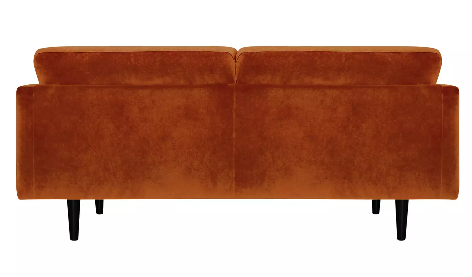 Habitat Jacob velvet3 Seater Sofa - Orange