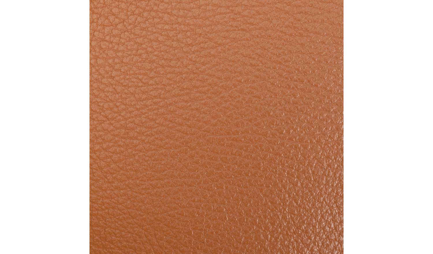 Habitat Newell Leather 2 Seater Sofa - Tan