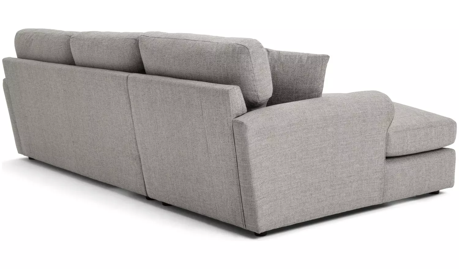 Argos Home Lisbon Fabric Left Corner Chaise Sofa - Grey