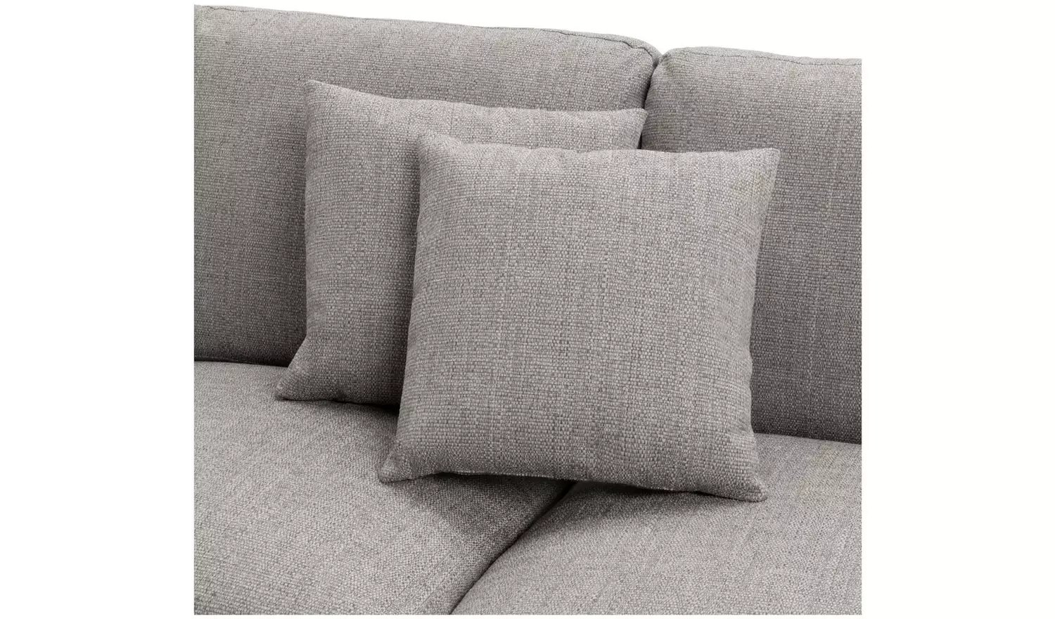 Argos Home Lisbon Fabric Left Corner Chaise Sofa - Grey