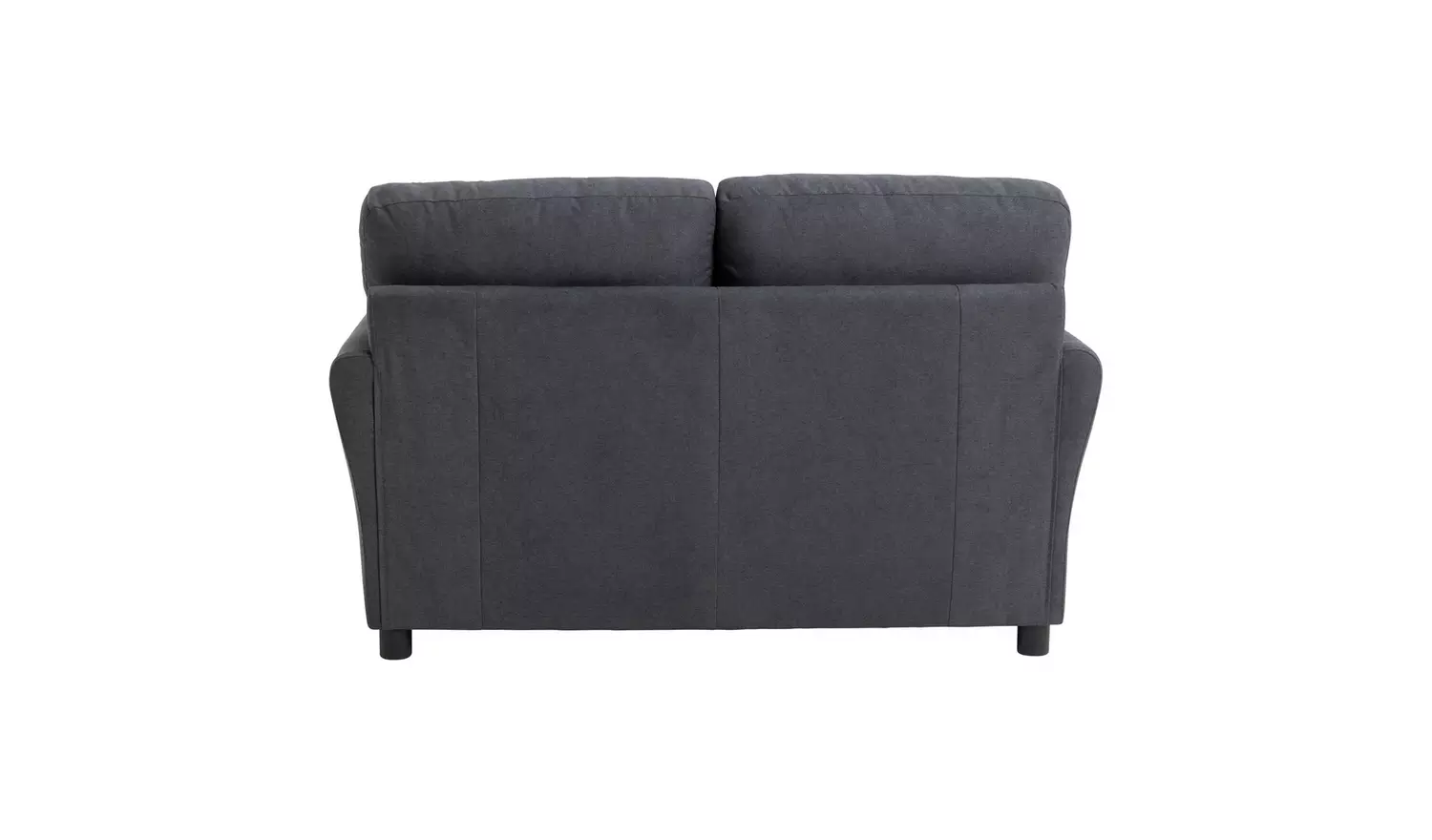 Argos Home Aleeza Fabric 2 Seater Sofa - Charcoal