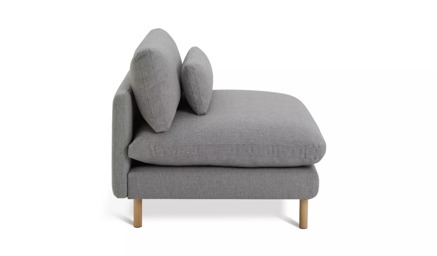 Habitat Paola Single Seat Modular Sofa - Grey