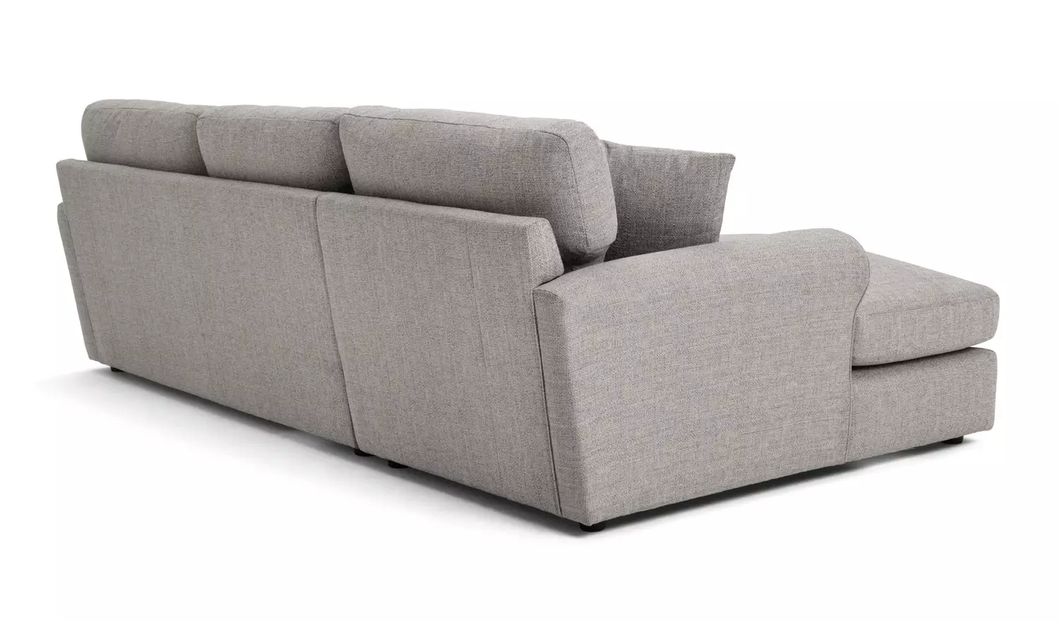 Argos Home Lisbon Fabric Right Corner Chaise Sofa - Grey