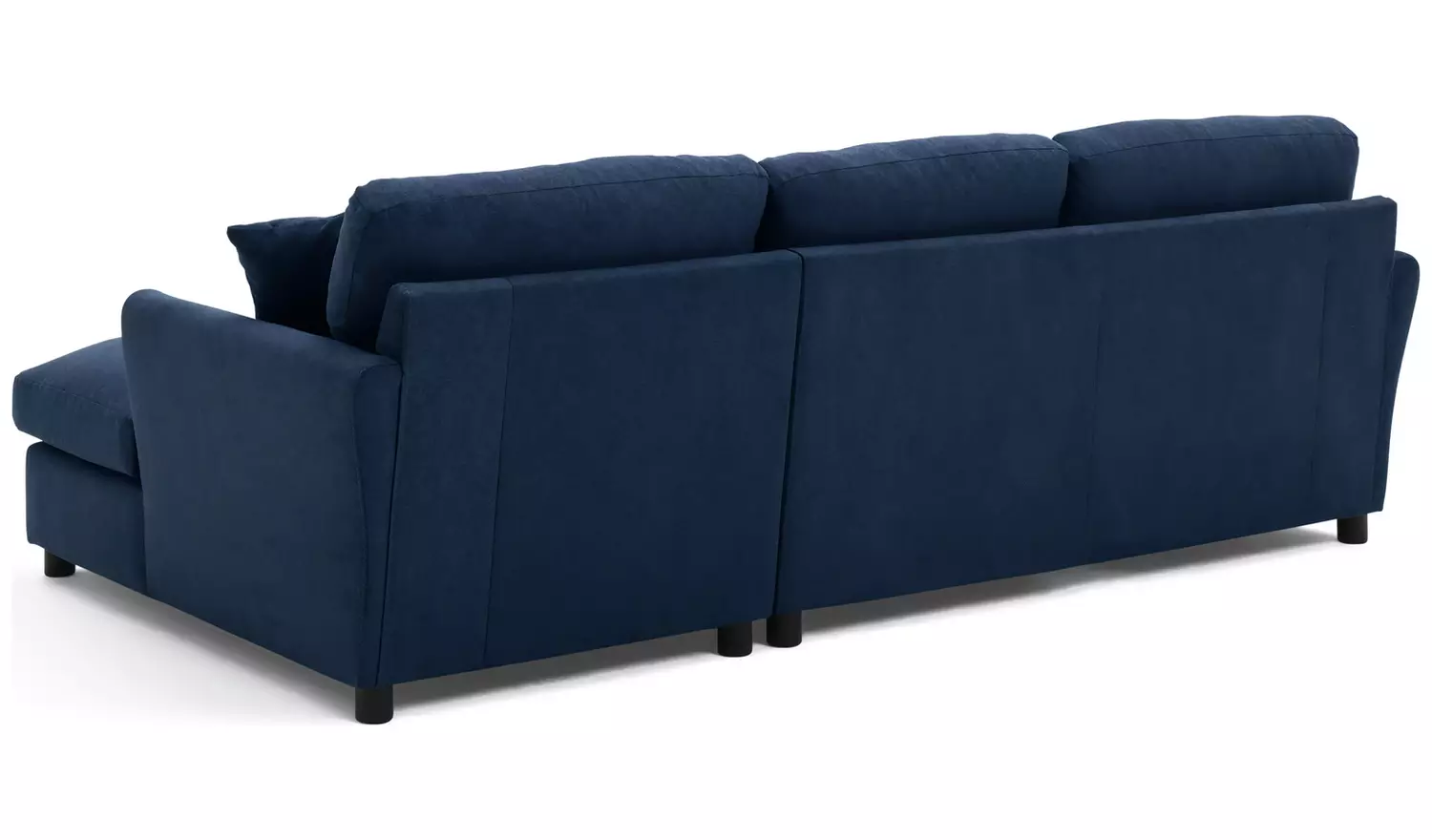 Argos Home Aleeza Fabric Left Hand Corner Sofa - Navy