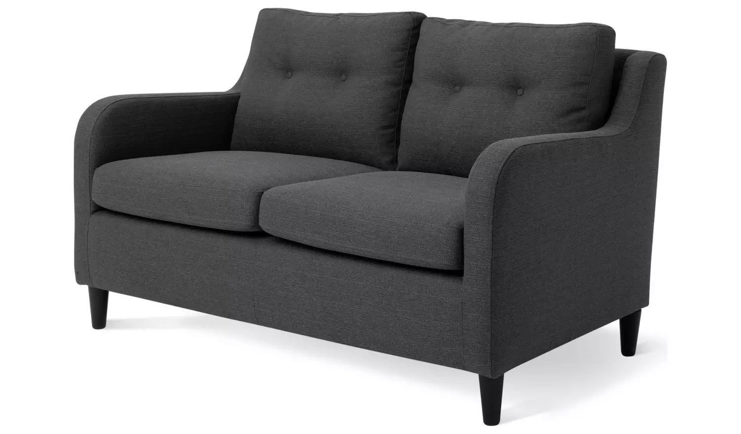 Habitat Dylan Fabric 2 Seater Sofa - Charcoal