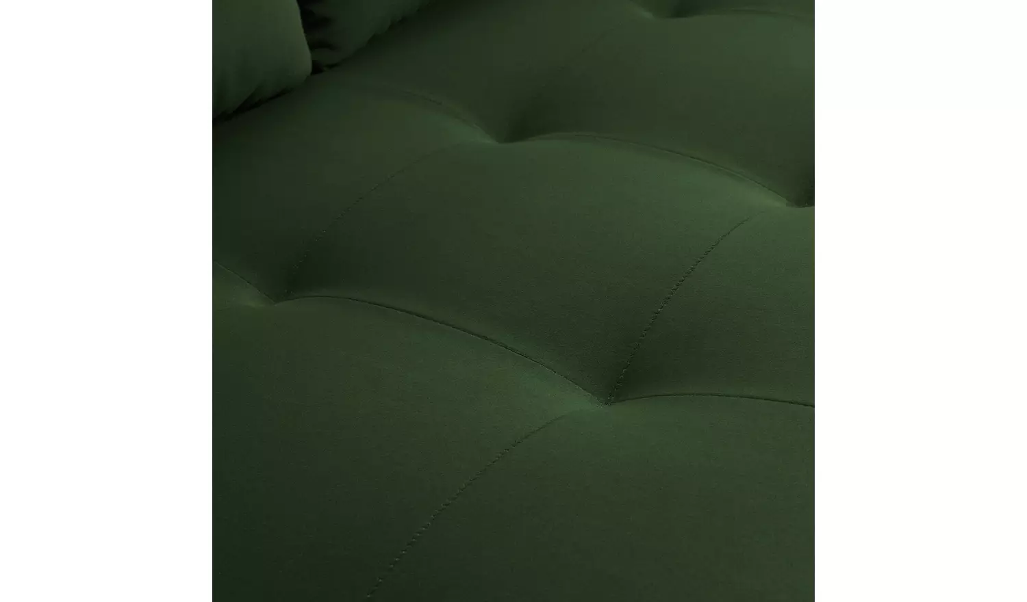 Habitat Kleo Fabric 2 Seater Sofa - Forest Green