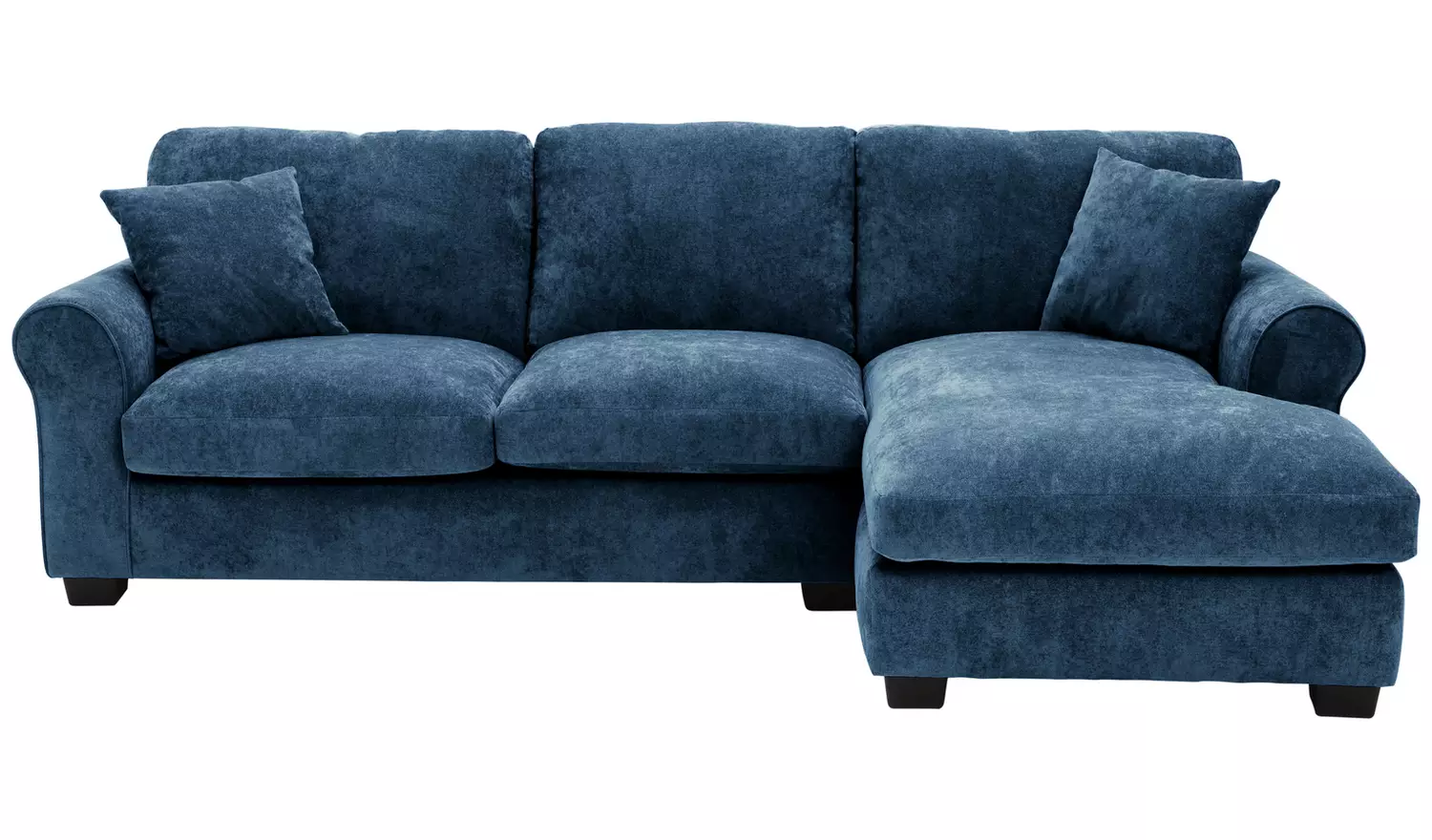 Argos Home Taylor Fabric Right Hand Corner Sofa - Blue