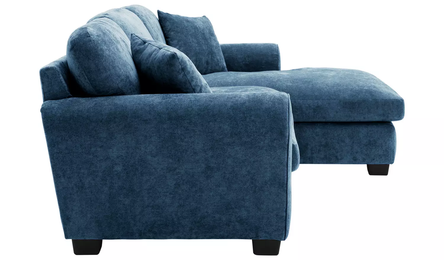 Argos Home Taylor Fabric Right Hand Corner Sofa - Blue