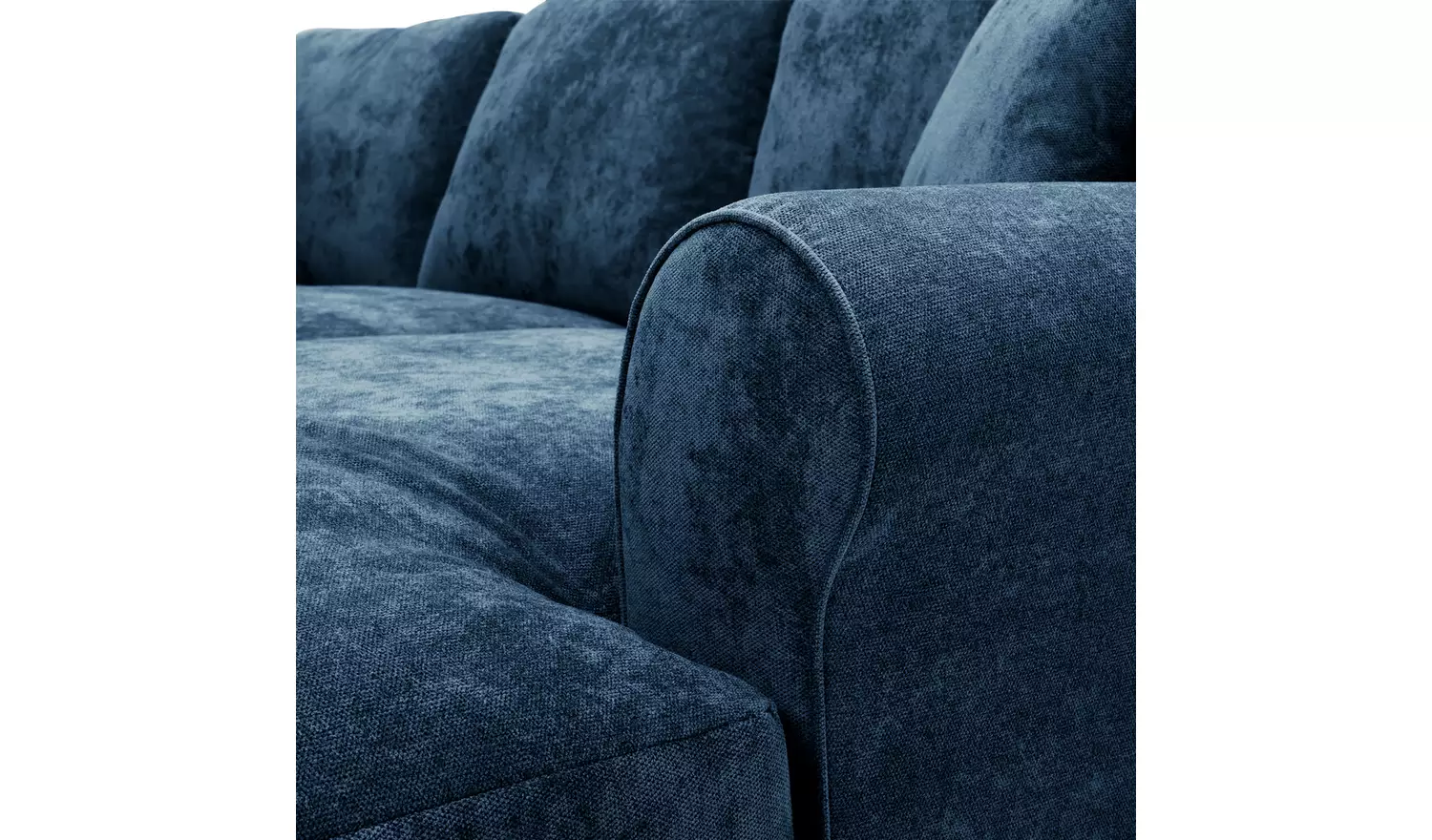 Argos Home Taylor Fabric Right Hand Corner Sofa - Blue