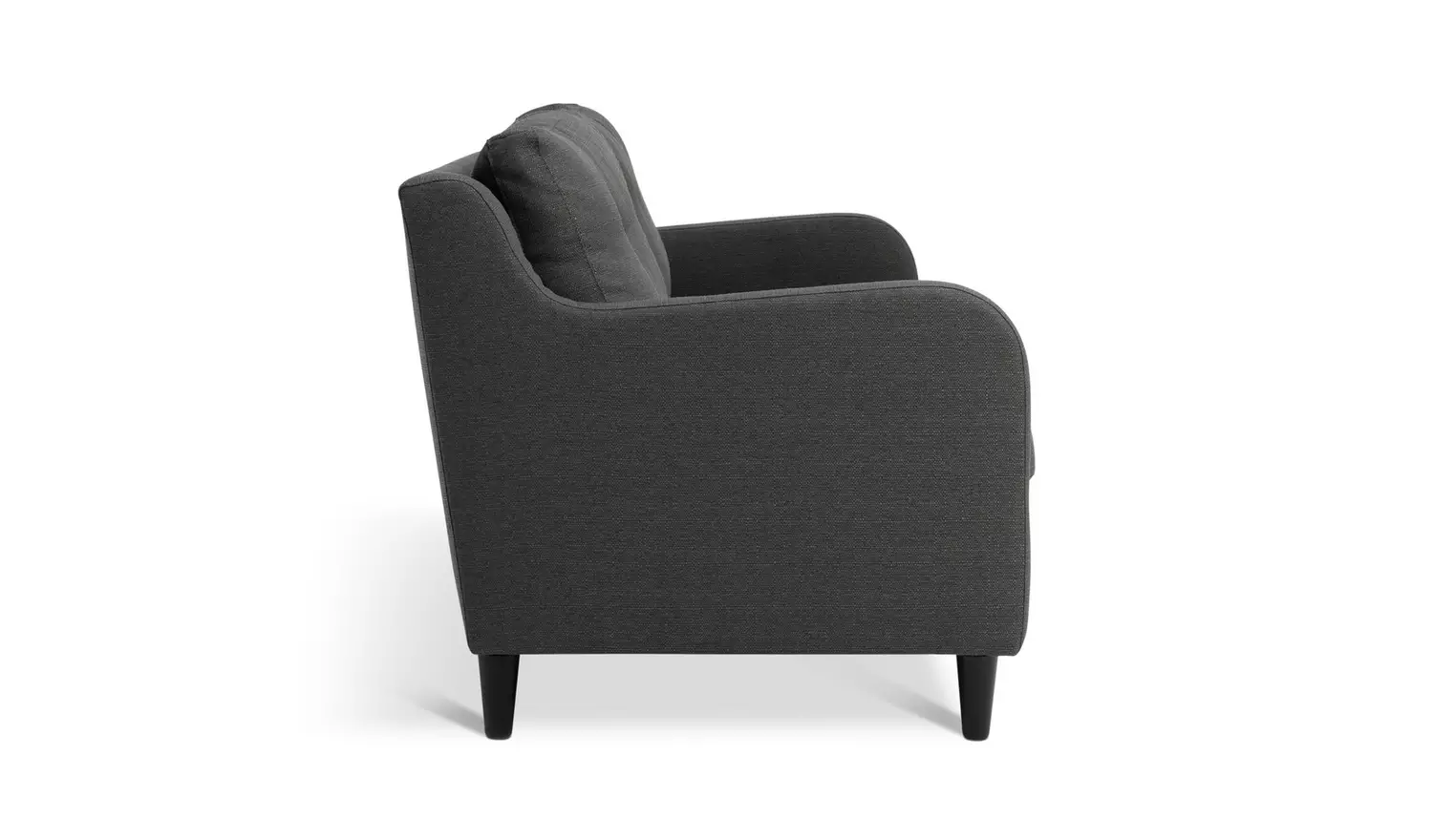Habitat Dylan Fabric 3 Seater Sofa - Charcoal