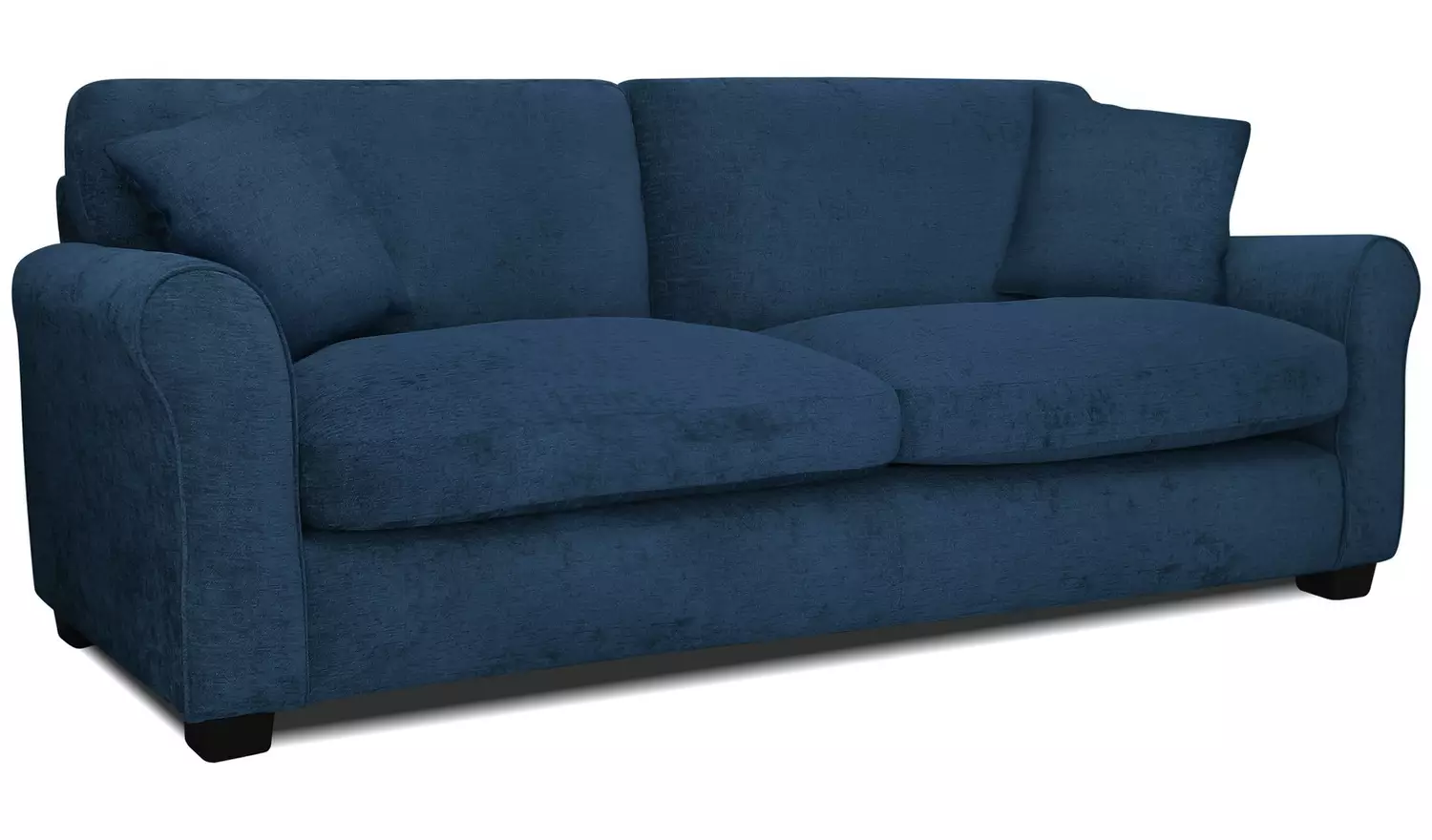 Argos Home Taylor Fabric 4 Seater Sofa - Blue