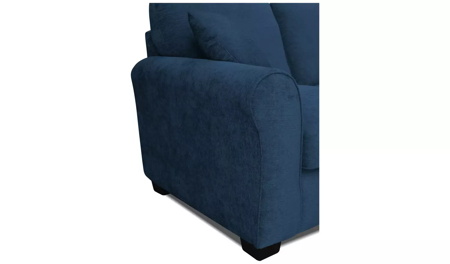 Argos Home Taylor Fabric 4 Seater Sofa - Blue