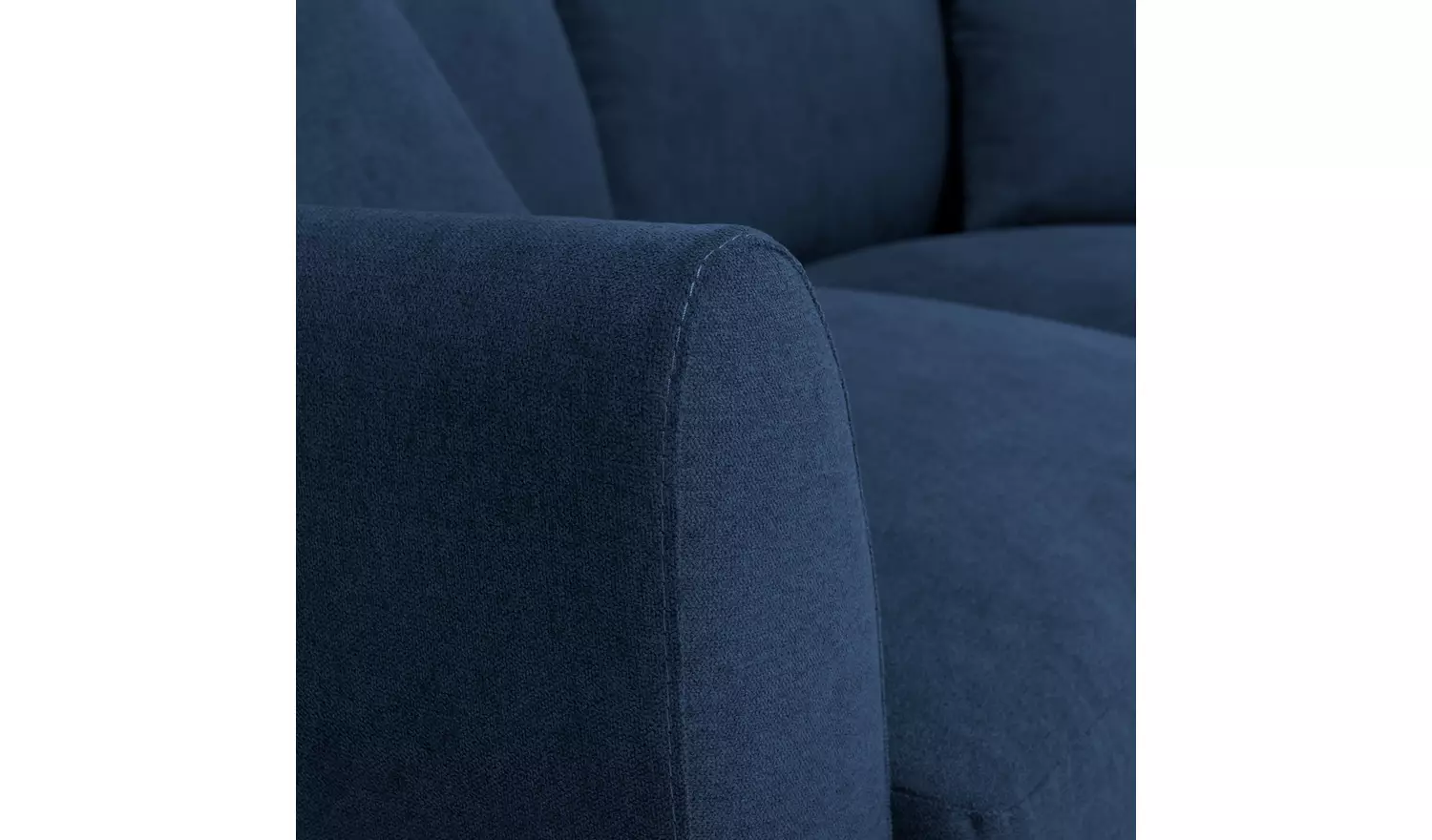 Argos Home Aleeza Fabric 2 Seater Sofa - Navy