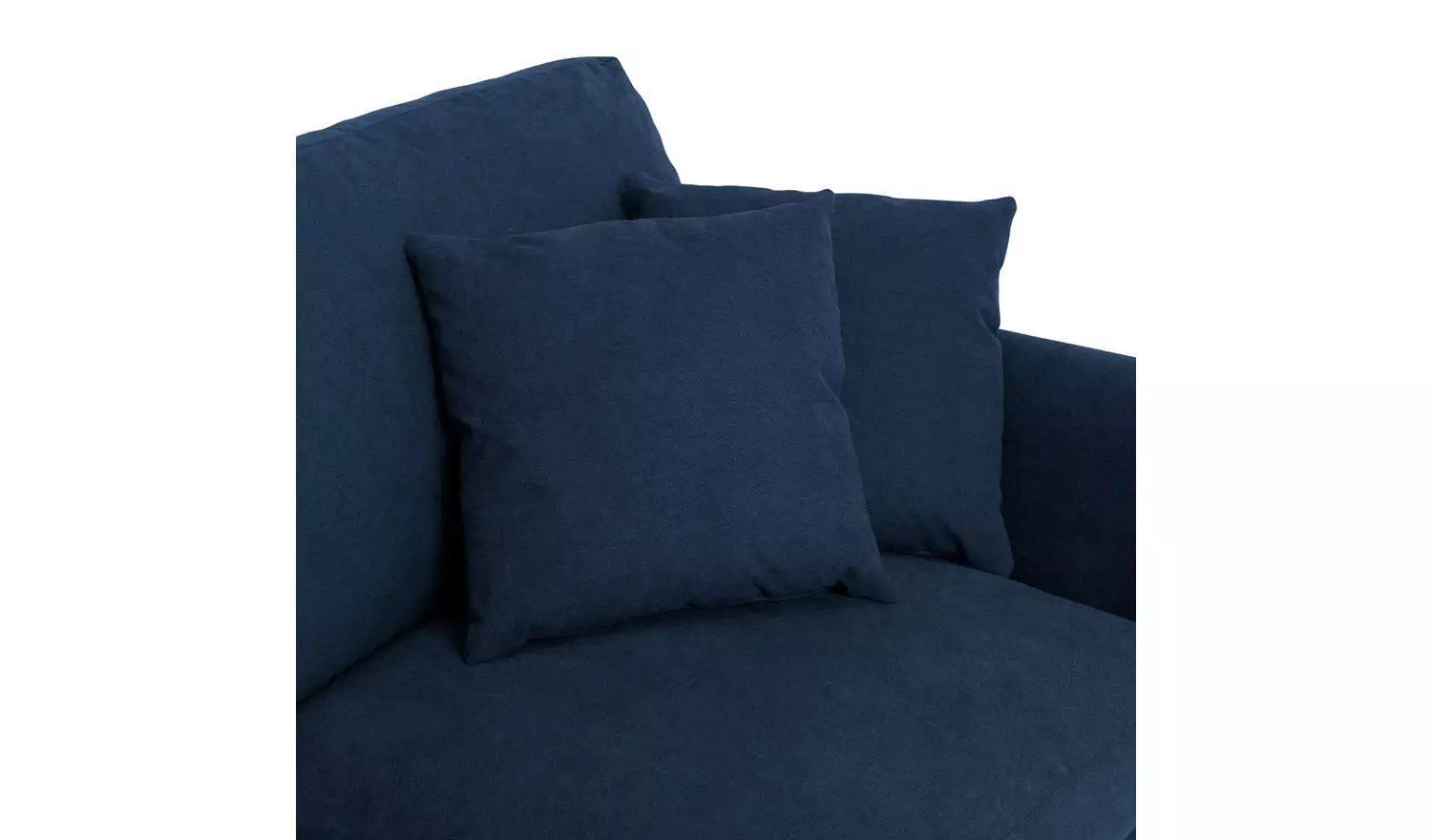 Argos Home Aleeza Fabric 2 Seater Sofa - Navy