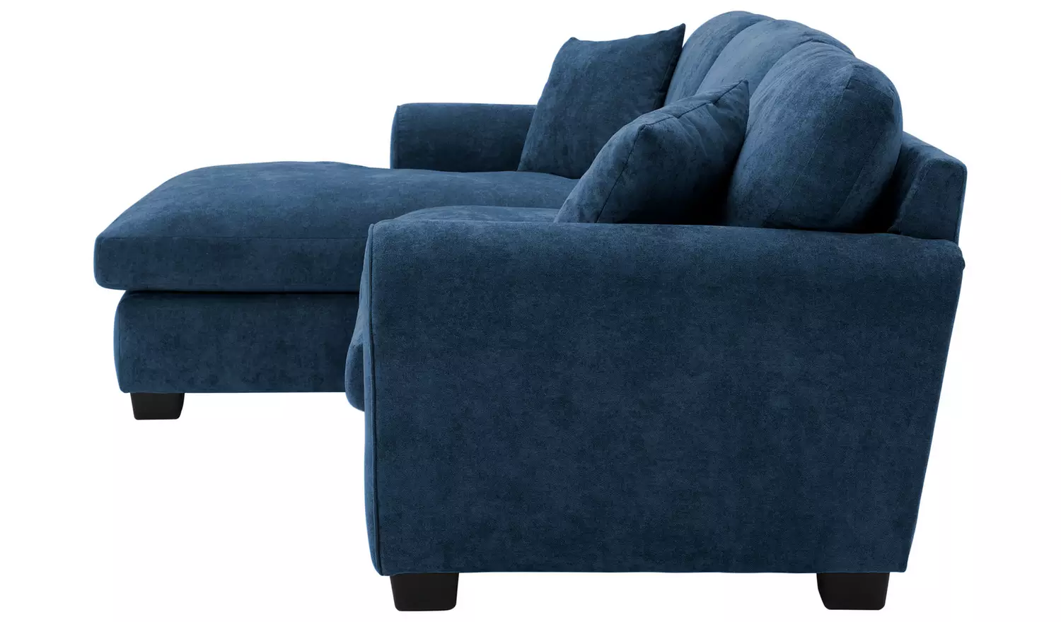Argos Home Taylor Fabric Left Hand Corner Sofa - Blue
