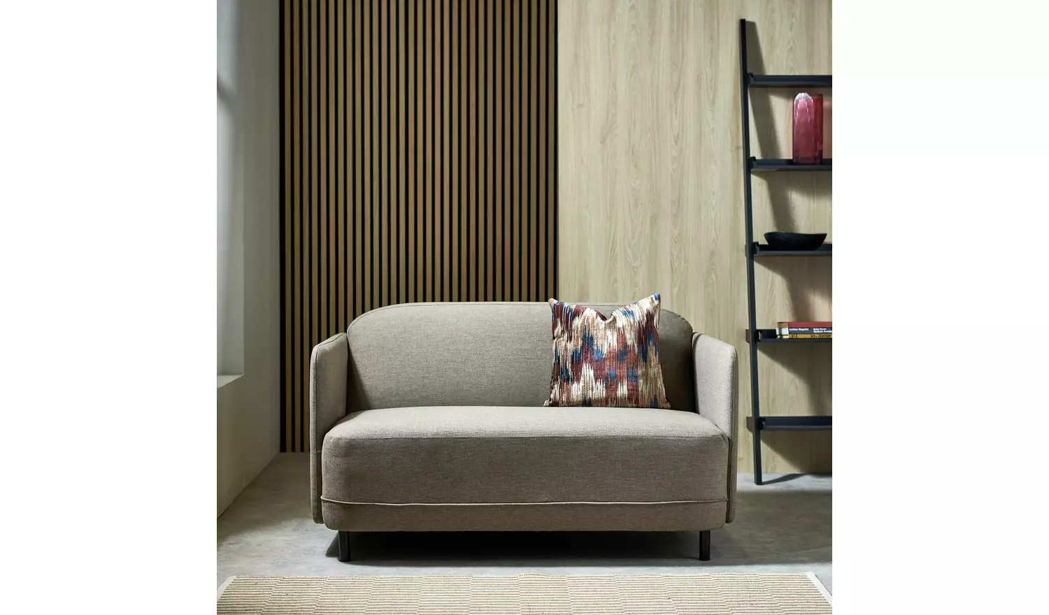 Habitat Mina Fabric 2 Seater Sofa in a Box - Grey