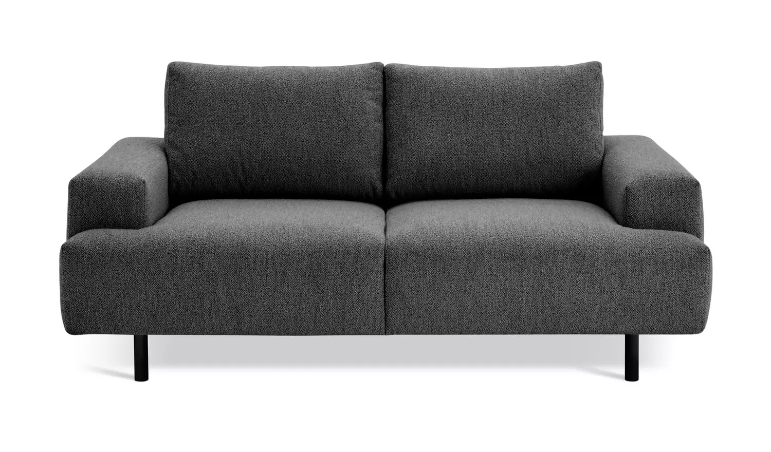 Habitat Julien Fabric 2 Seater Sofa - Charcoal