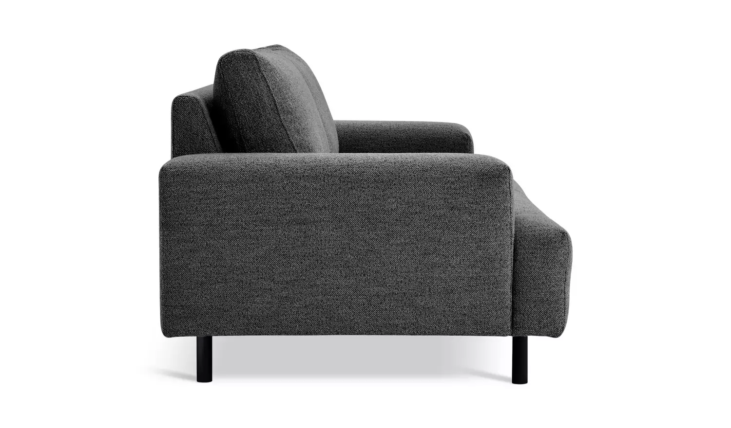 Habitat Julien Fabric 2 Seater Sofa - Charcoal