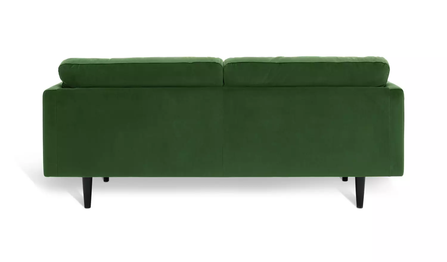 Habitat Kleo Fabric 3 Seater Sofa - Forest Green
