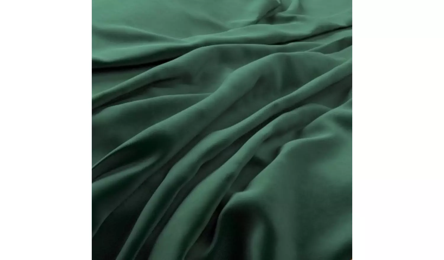 Hutch Velvet Curve Arm 2 Seater Sofa - Sage Green